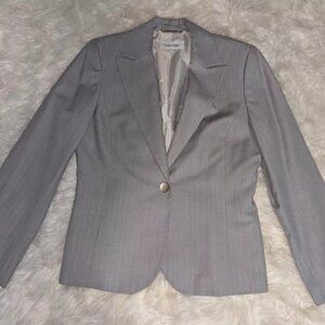 Calvin Klein Women’s Single Button Black Blazer Jacket Sz. 10